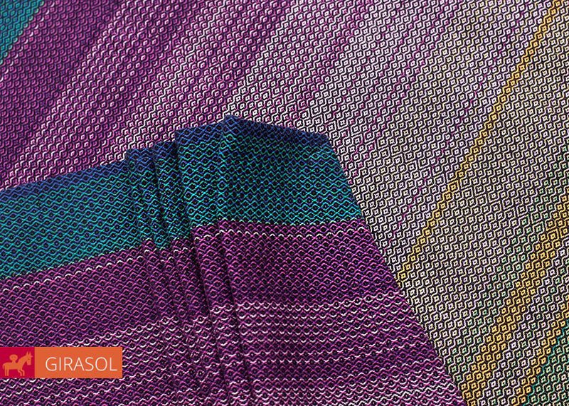 Kokiri cuervo double weft Woven Wrap by Girasol - Woven WrapLittle Zen One54664784