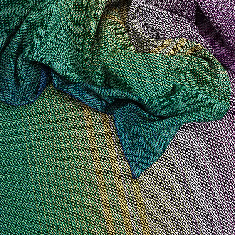 Kokiri cuervo double weft Woven Wrap by Girasol - Woven WrapLittle Zen One54664784