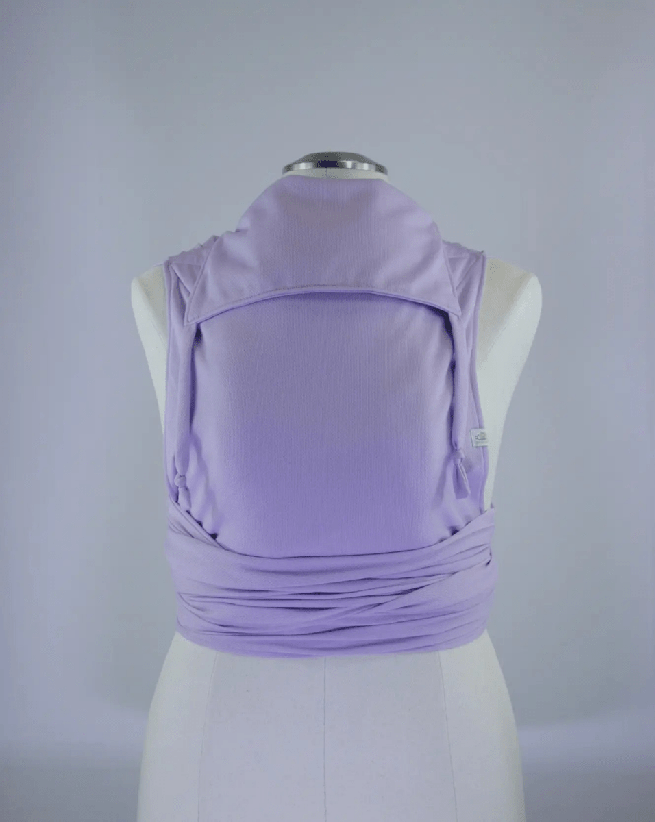 Lavender Mist Everyday Half Buckle Baby Carrier by Beachfront Baby Half Buckle