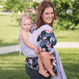 Lavender Mist Everyday Half Buckle Baby Carrier by Beachfront Baby - Half Buckle CarrierLittle Zen One4157025907