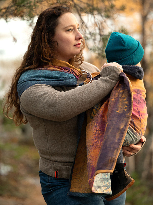 Lèana Abigail Ring Sling by Oscha Oscha at Little Zen One