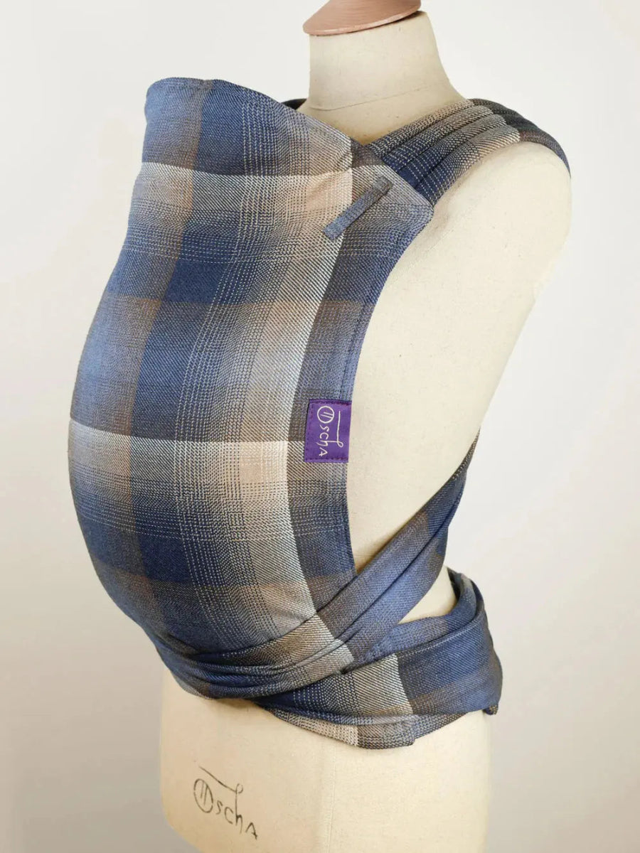 Leithen Tartan Cairis Half Buckle by Oscha - Half Buckle CarrierLittle Zen One66676048