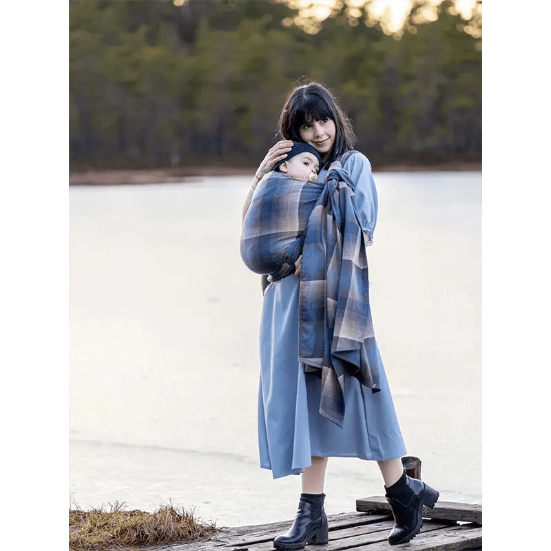 Leithen Tartan Woven Wrap by Oscha - Woven WrapLittle Zen One40225360