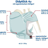 Leo DidyKlick 4u Half Buckle by Didymos - Half Buckle CarrierLittle Zen One4048554608644