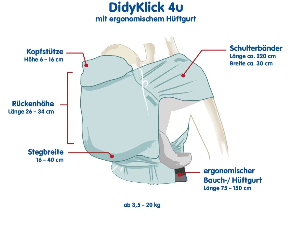 Leo DidyKlick 4u Half Buckle by Didymos - Half Buckle CarrierLittle Zen One4048554608644