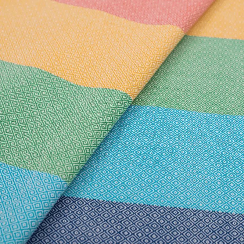 Light Rainbow Woven Wrap by Girasol - Woven WrapLittle Zen One83898448