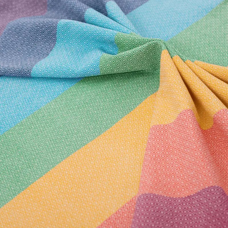 Light Rainbow Woven Wrap