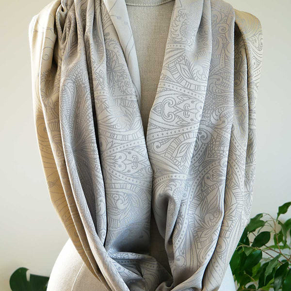Lilika Diana Infinity Loop Scarf by Oscha Oscha at Little Zen One