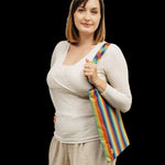Linen Paradiso Shopping Bag by LennyLamb Bags