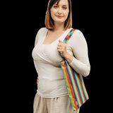Linen Paradiso Shopping Bag by LennyLamb Bags