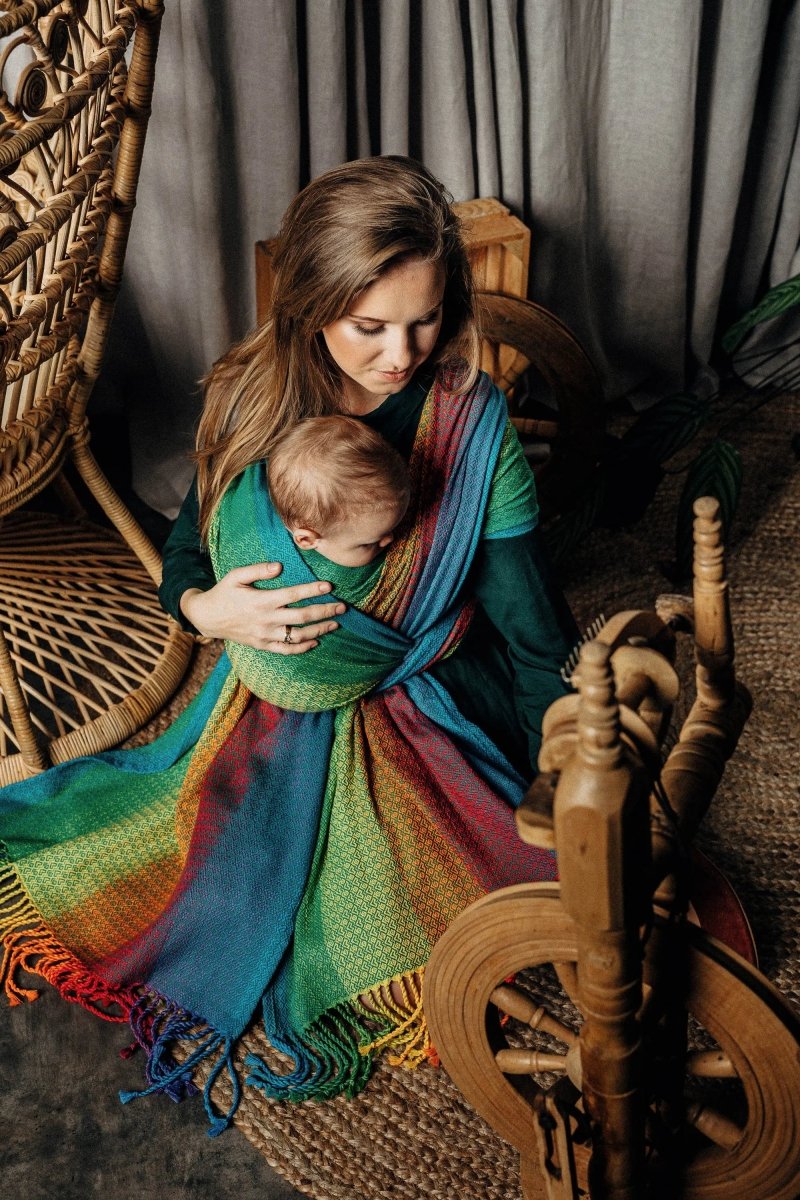 Littlelove Jungle Woven Wrap by LennyLamb - Woven WrapLittle Zen One5907557754750