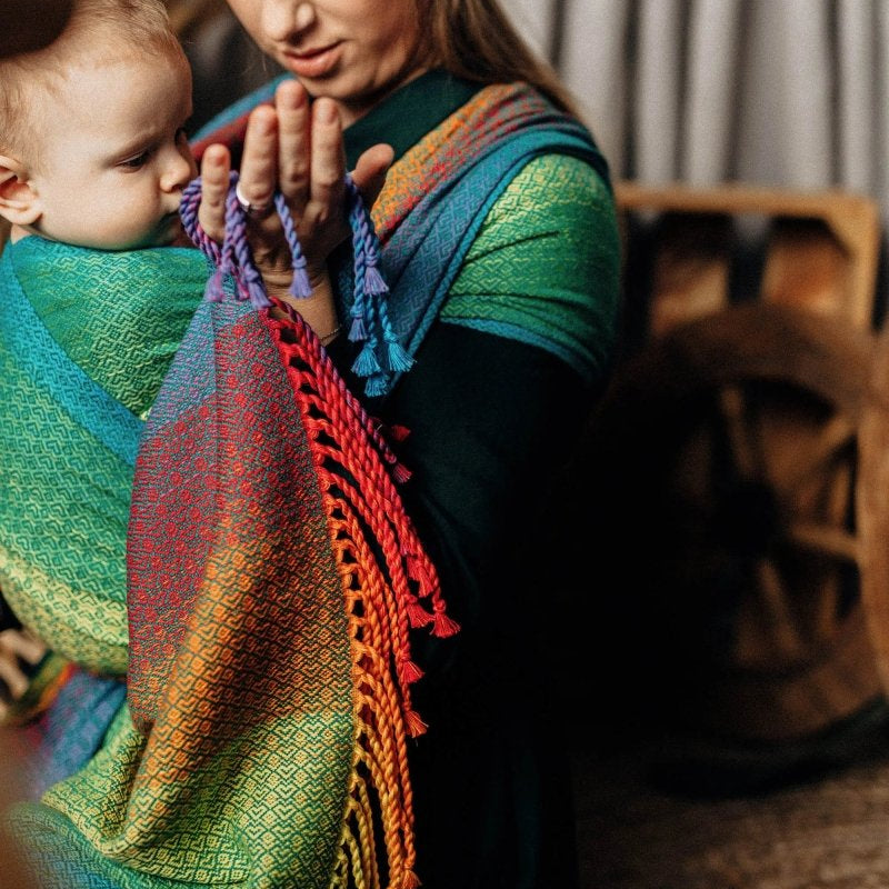 Littlelove Jungle Woven Wrap by LennyLamb - Woven WrapLittle Zen One5907557754750