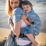 Lotus Blue Preschool LennyHybrid Half Buckle by LennyLamb - Half Buckle CarrierLittle Zen One33936720