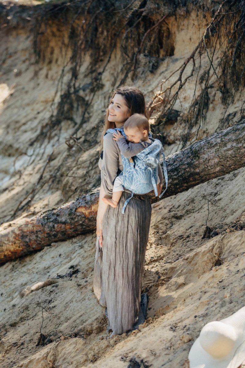 Lotus Blue Toddler Onbuhimo PRO by LennyLamb - OnbuhimoLittle Zen One99519312