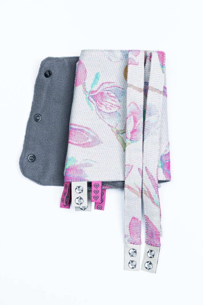 Magnolia Drool Pads & Reach Straps by LennyLamb - Baby Carrier AccessoriesLittle Zen One5907557704069