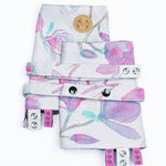 Magnolia Drool Pads & Reach Straps by LennyLamb - Baby Carrier AccessoriesLittle Zen One5907557704069