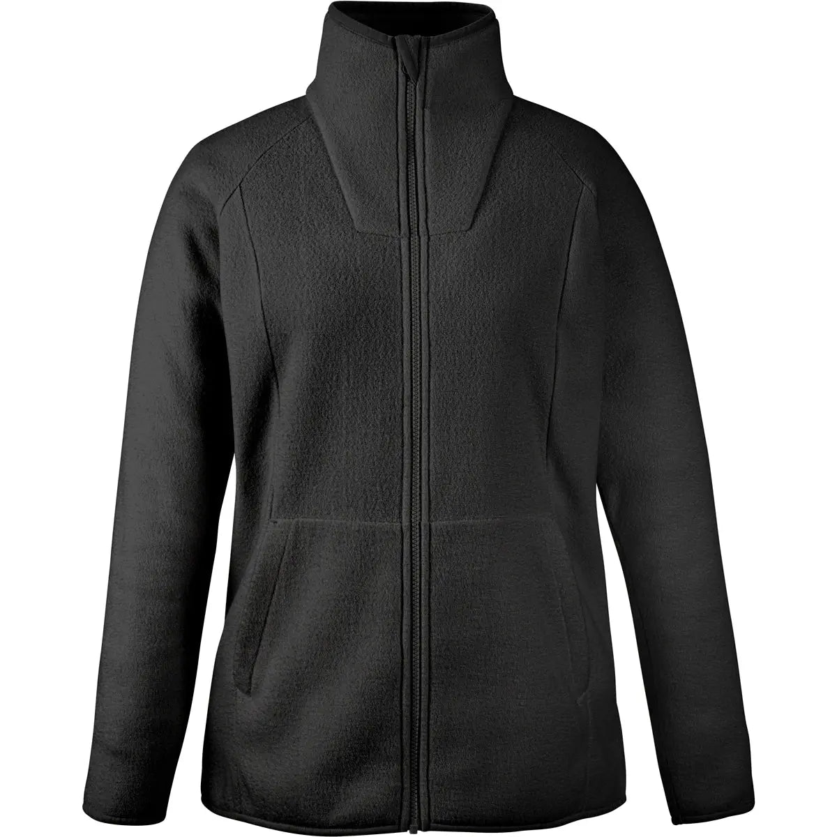 Mamalila Basel Black Fleece Maternity and Babywearing Jacket Babywearing
