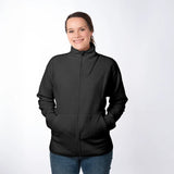 Mamalila Basel Black Fleece Maternity and Babywearing Jacket Babywearing