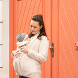 Mamalila Basel Off - White Fleece Maternity and Babywearing Jacket - Babywearing OuterwearLittle Zen One4251054515811