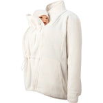 Mamalila Basel Off - White Fleece Maternity and Babywearing Jacket - Babywearing OuterwearLittle Zen One4251054515811