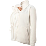 Mamalila Basel Off - White Fleece Maternity and Babywearing Jacket - Babywearing OuterwearLittle Zen One4251054515811