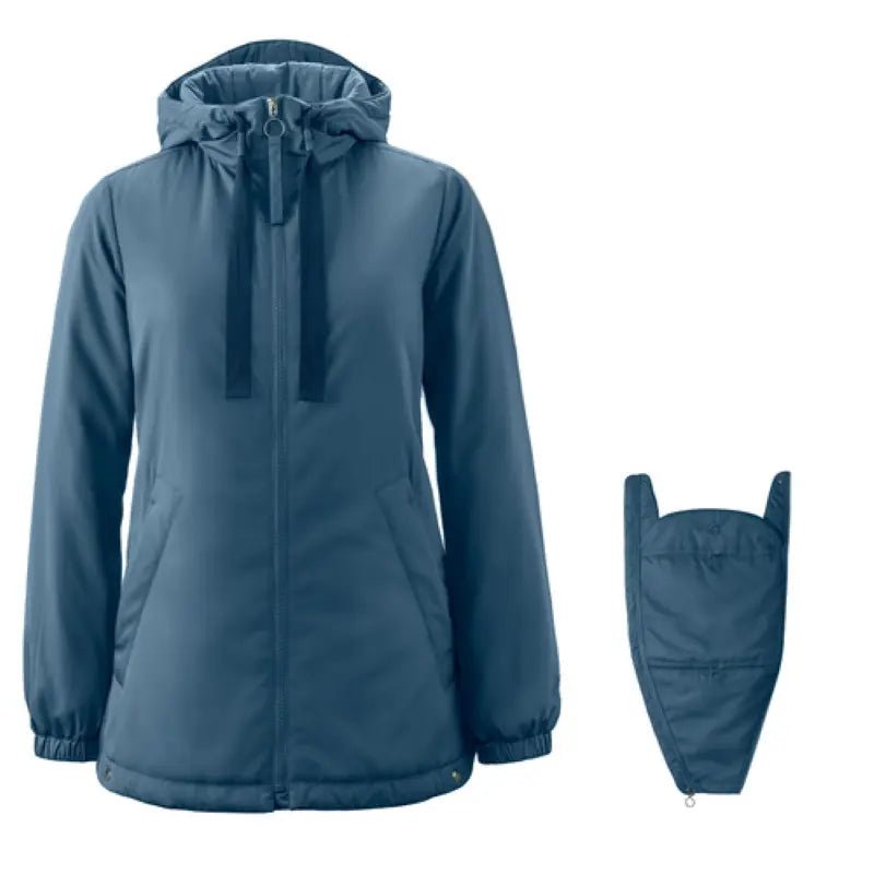 Mamalila Boston Navy Maternity and Babywearing Jacket Babywearing Outerwear