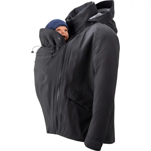 Mamalila Explorer Black Babywearing Jacket for Men - Babywearing OuterwearLittle Zen One00378192