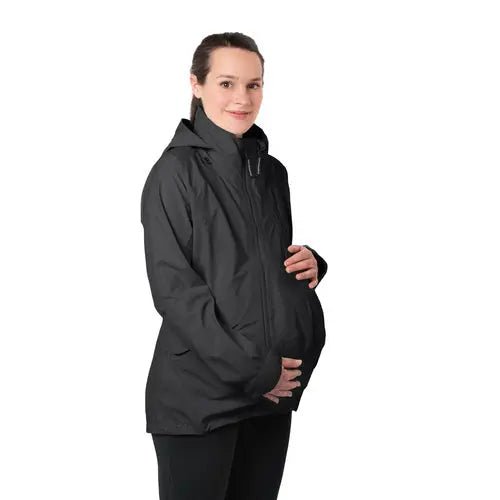 Mamalila Explorer Black Maternity and Babywearing Jacket Babywearing Outerwear
