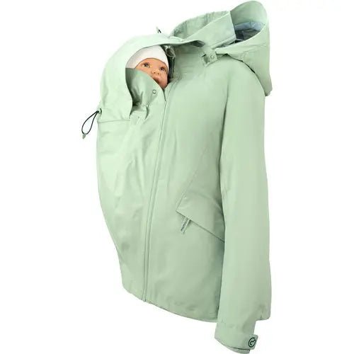 Mamalila Explorer Mint Maternity and Babywearing Jacket Babywearing Outerwear