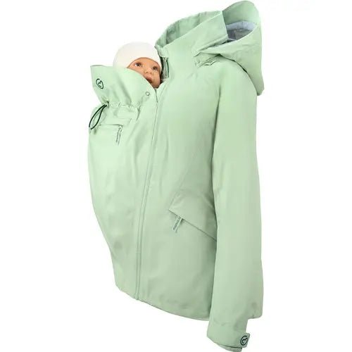 Mamalila Explorer Mint Maternity and Babywearing Jacket Babywearing Outerwear