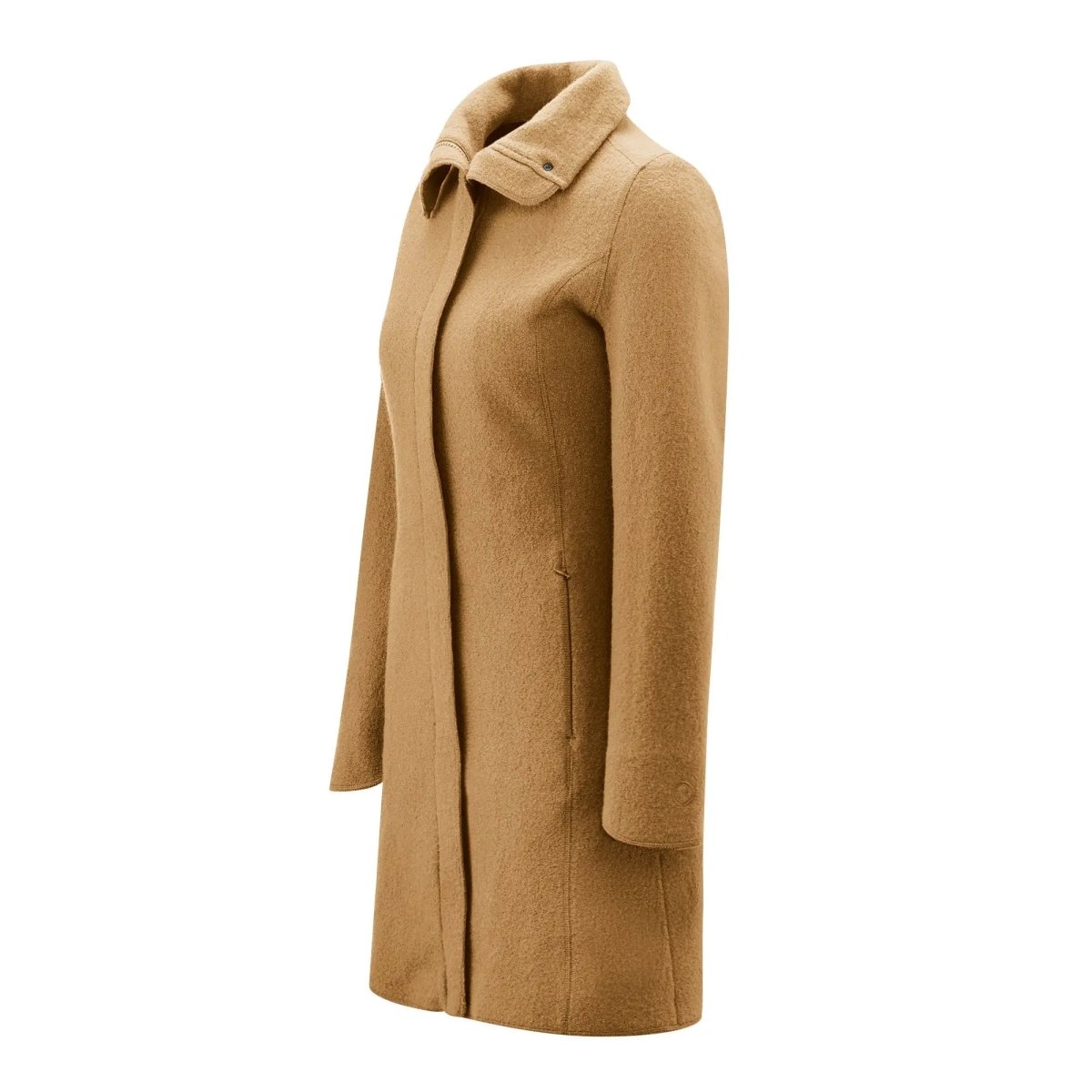 Mamalila Oslo Camel Maternity and Babywearing Wool Coat Babywearing Outerwear
