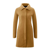Mamalila Oslo Camel Maternity and Babywearing Wool Coat - Babywearing OuterwearLittle Zen One4251054514388