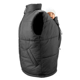 Mamalila Stockholm Black Unisex Babywearing Vest Babywearing Outerwear