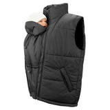 Mamalila Stockholm Black Unisex Babywearing Vest Babywearing Outerwear