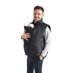 Mamalila Stockholm Black Unisex Babywearing Vest Babywearing Outerwear