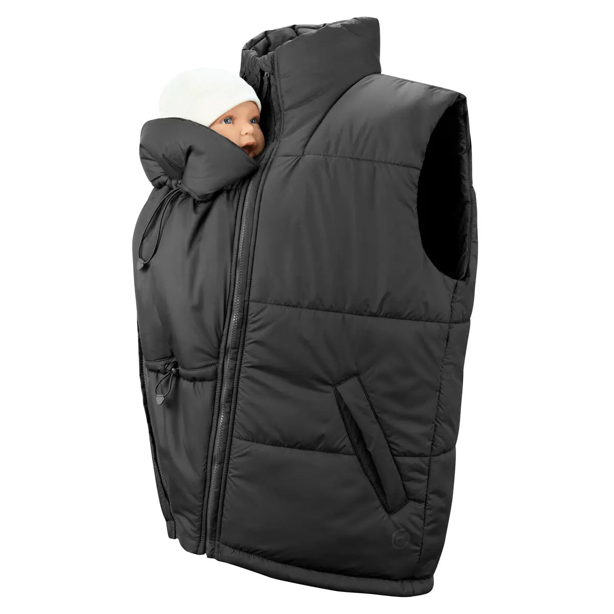 Mamalila Stockholm Black Unisex Babywearing Vest - Little Zen One