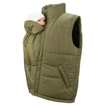 Mamalila Stockholm Khaki Unisex Babywearing Vest Babywearing Outerwear
