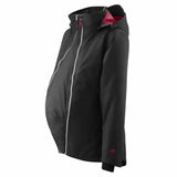 Mamalila Winterfriend Black with Berry Maternity and Babywearing Jacket - Babywearing OuterwearLittle Zen One55055952