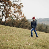 Mamalila Winterfriend Black with Berry Maternity and Babywearing Jacket - Babywearing OuterwearLittle Zen One55055952