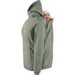 Mamalila Allrounder Fit Agave Softshell Maternity and Babywearing Jacket Mamalila at Little Zen One