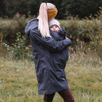 Mamalila Berlin Navy Coat for Maternity + Babywearing Mamalila at Little Zen One