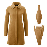 Mamalila Oslo Camel Maternity and Babywearing Wool Coat