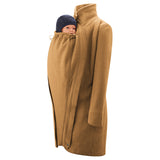 Mamalila Oslo Camel Maternity and Babywearing Wool Coat