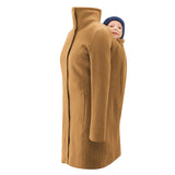 Mamalila Oslo Camel Maternity and Babywearing Wool Coat