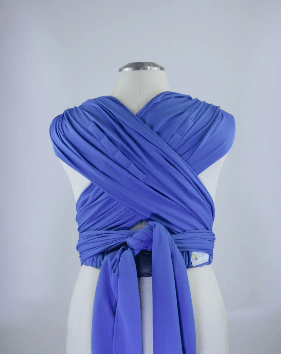 Marina Blue Everyday Half Buckle Baby Carrier by Beachfront Baby Half Buckle