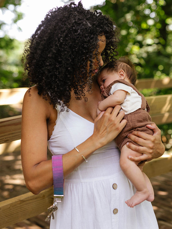 Matrix Aura Jacquard Keyring by Oscha Oscha at Little Zen One