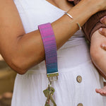 Matrix Aura Jacquard Keyring by Oscha Oscha at Little Zen One