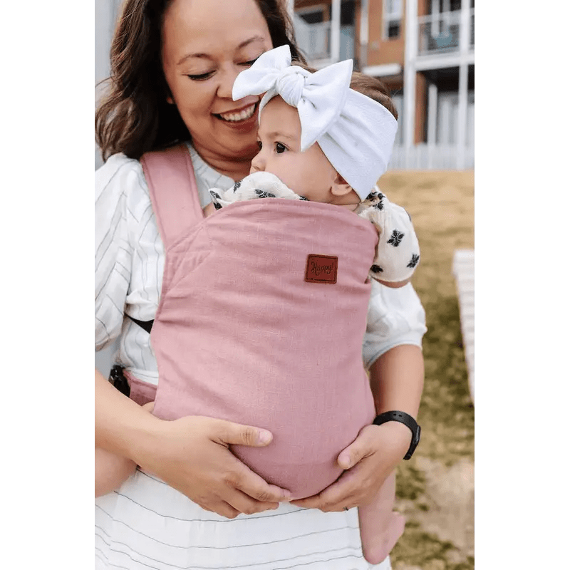 Mauve Desert Tan Versa Baby Carrier by Happy Baby Buckle Carrier