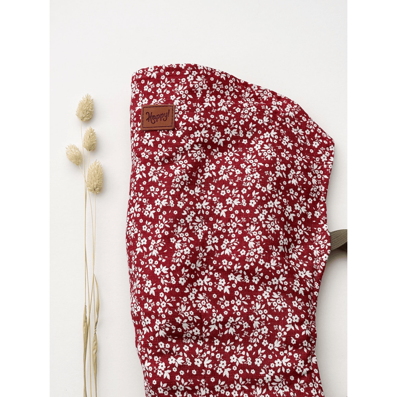 Merlot Bloom Desert Tan Versa Baby Carrier by Happy Baby Buckle Carrier