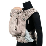 Metro Chestnut DidyKlick 4u Half Buckle by Didymos - Half Buckle CarrierLittle Zen One4048554350642